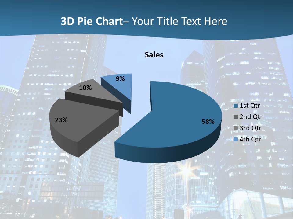 Shanghai Highway Motorway PowerPoint Template