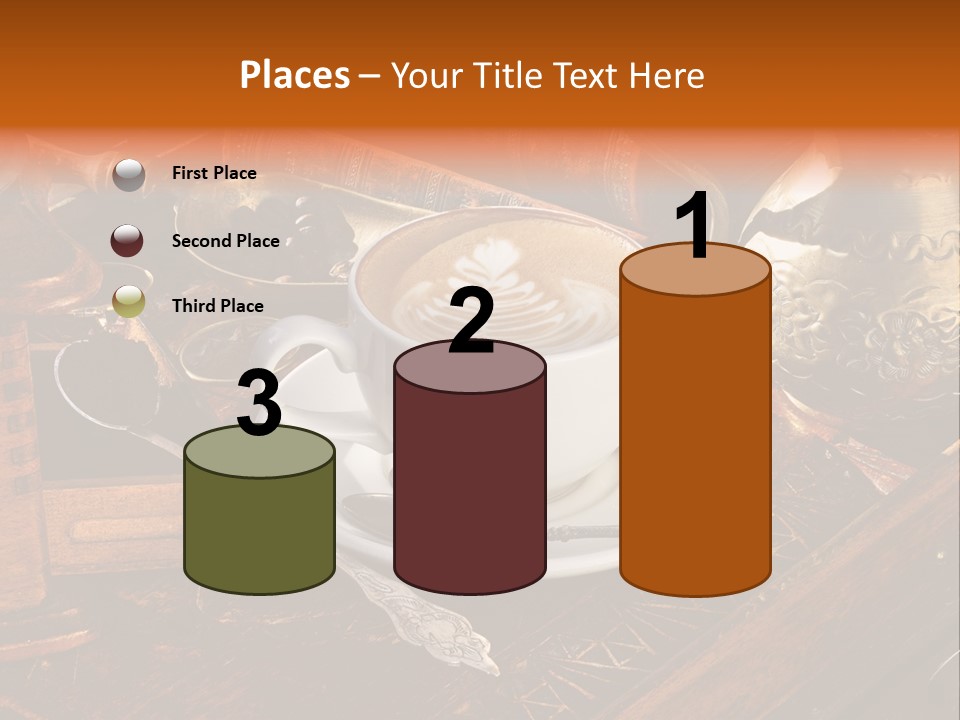 Nahaufnahme Art Barista PowerPoint Template