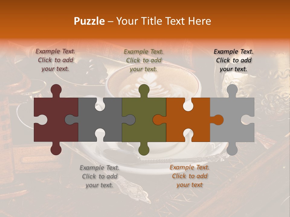 Nahaufnahme Art Barista PowerPoint Template