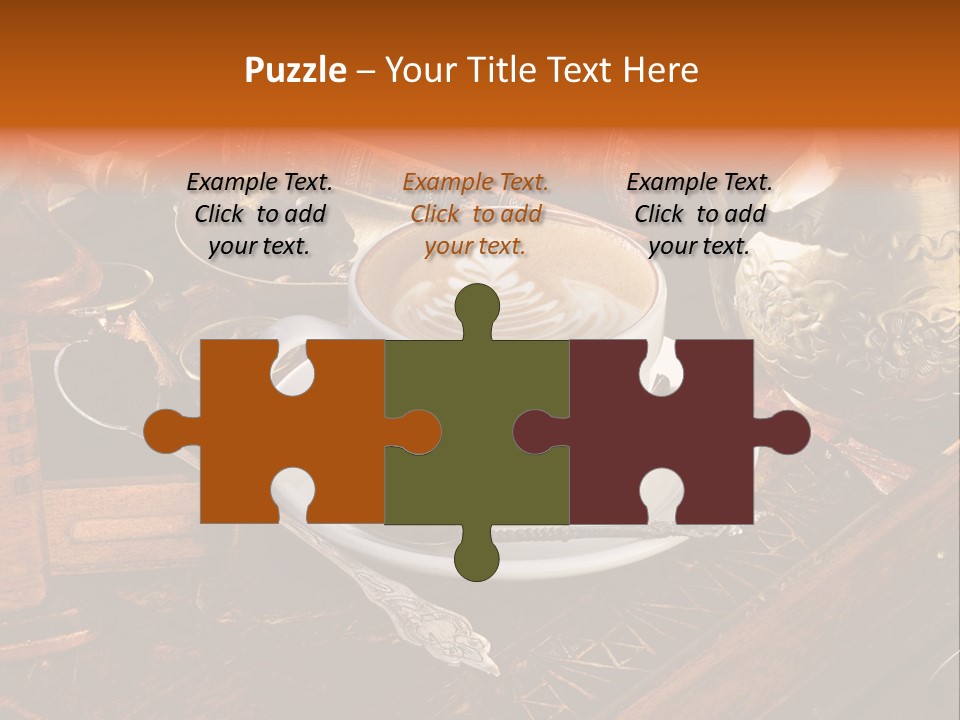 Nahaufnahme Art Barista PowerPoint Template