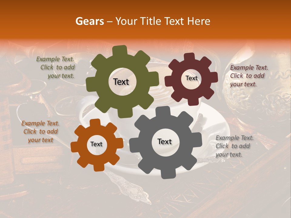 Nahaufnahme Art Barista PowerPoint Template