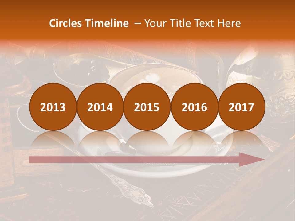 Nahaufnahme Art Barista PowerPoint Template