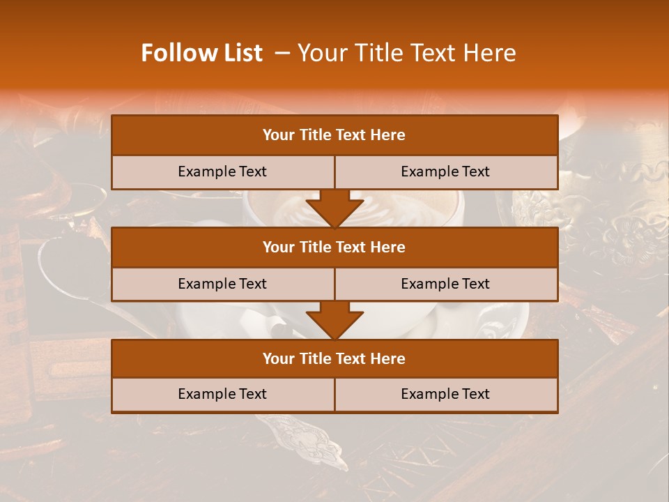 Nahaufnahme Art Barista PowerPoint Template