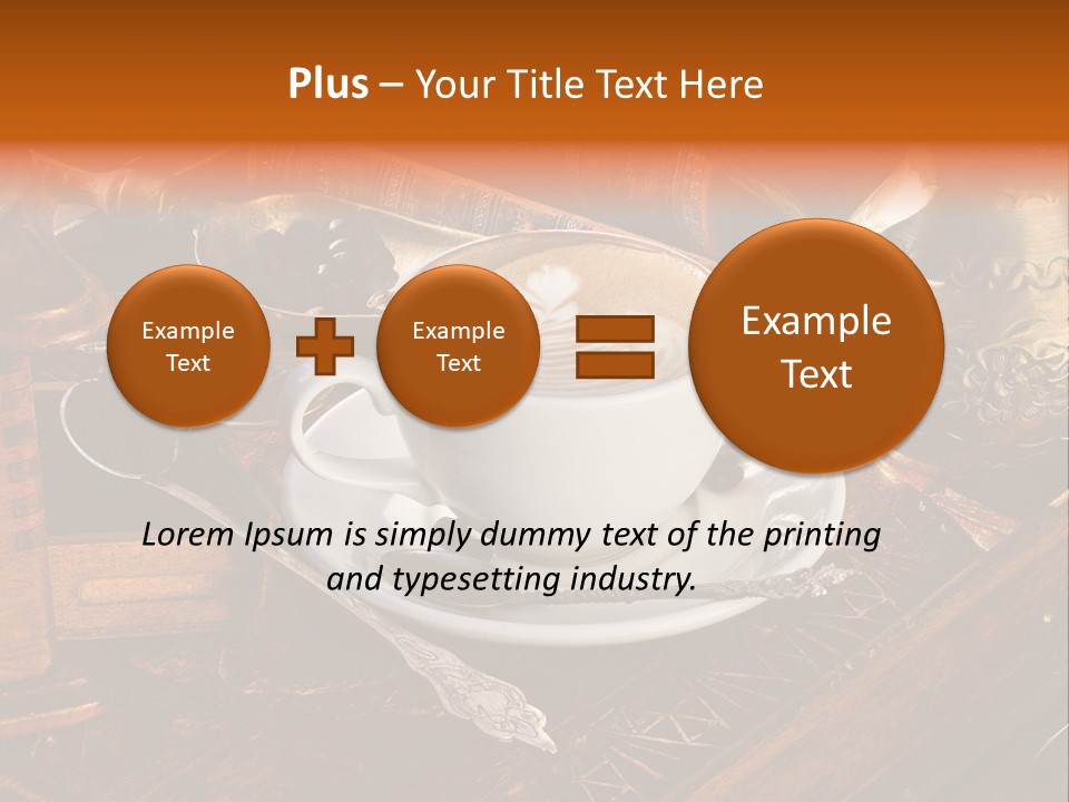 Nahaufnahme Art Barista PowerPoint Template
