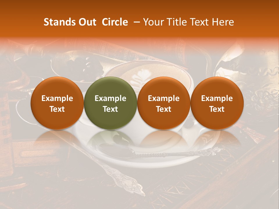 Nahaufnahme Art Barista PowerPoint Template