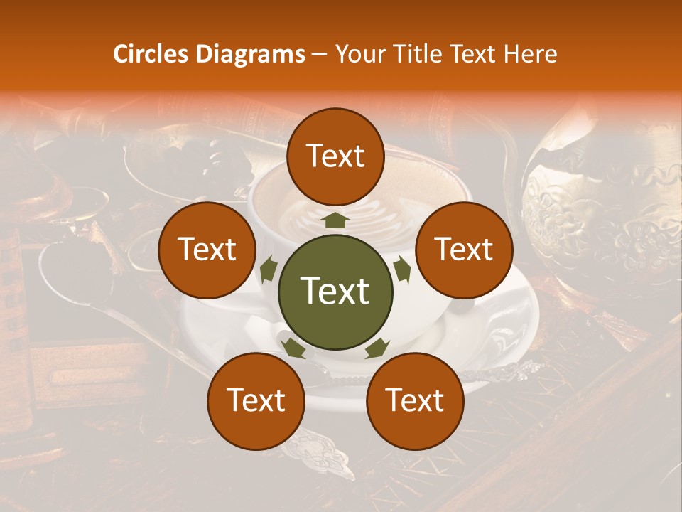 Nahaufnahme Art Barista PowerPoint Template