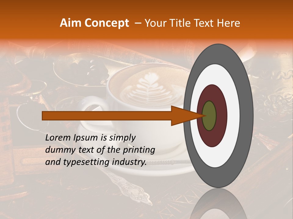 Nahaufnahme Art Barista PowerPoint Template