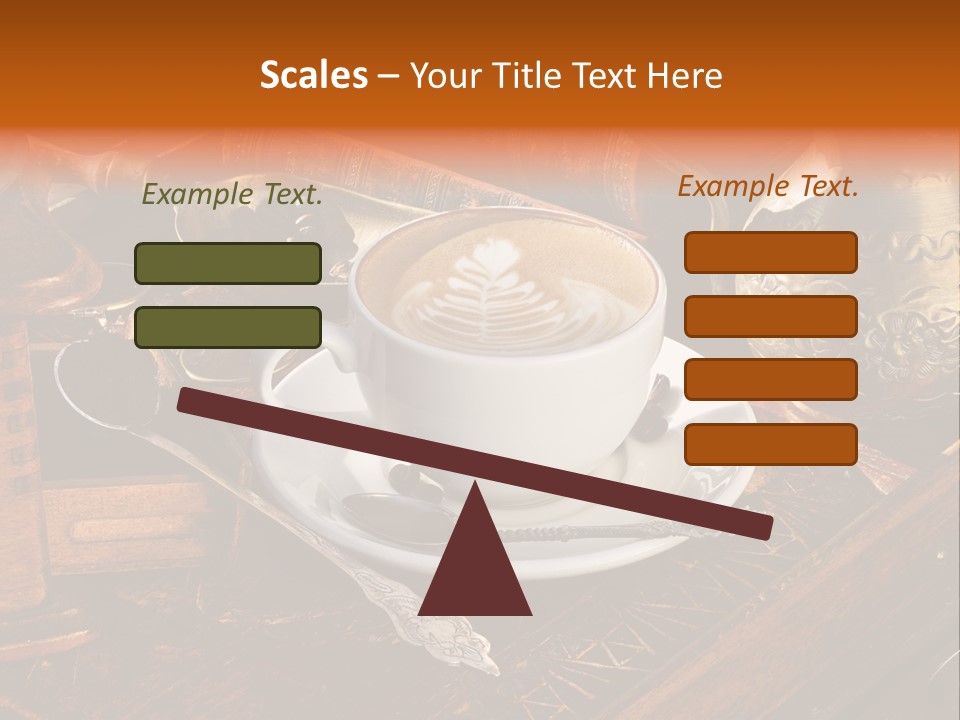 Nahaufnahme Art Barista PowerPoint Template