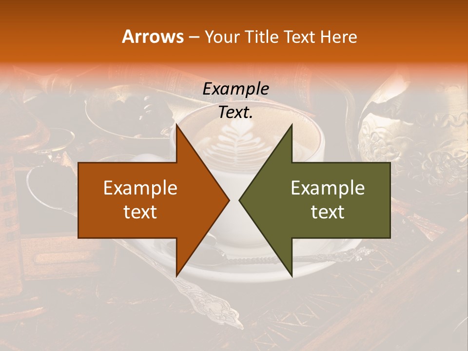 Nahaufnahme Art Barista PowerPoint Template