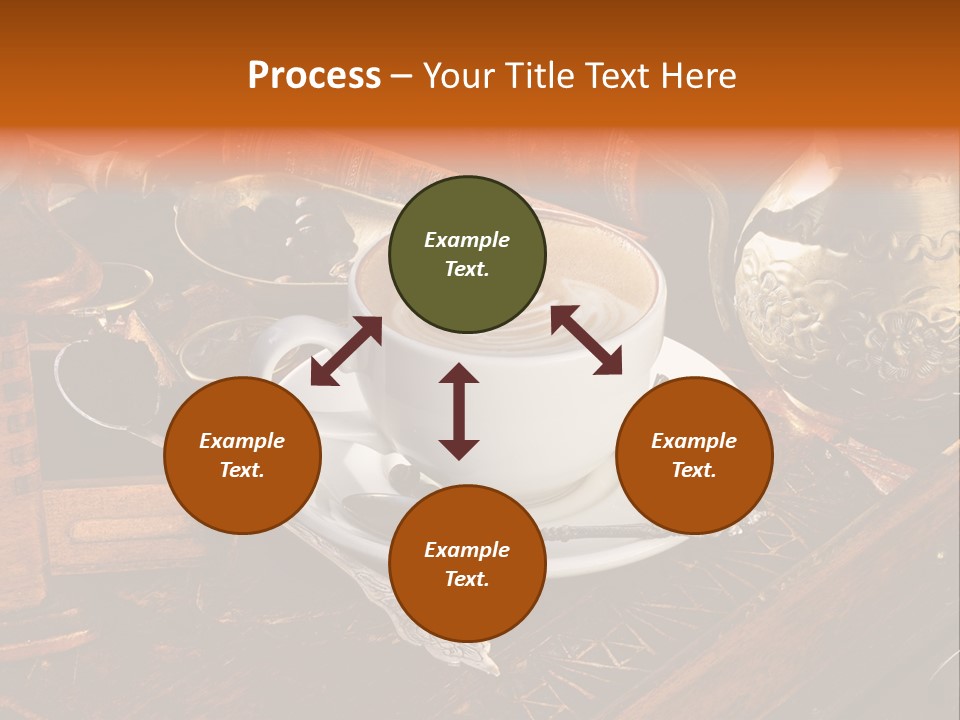 Nahaufnahme Art Barista PowerPoint Template