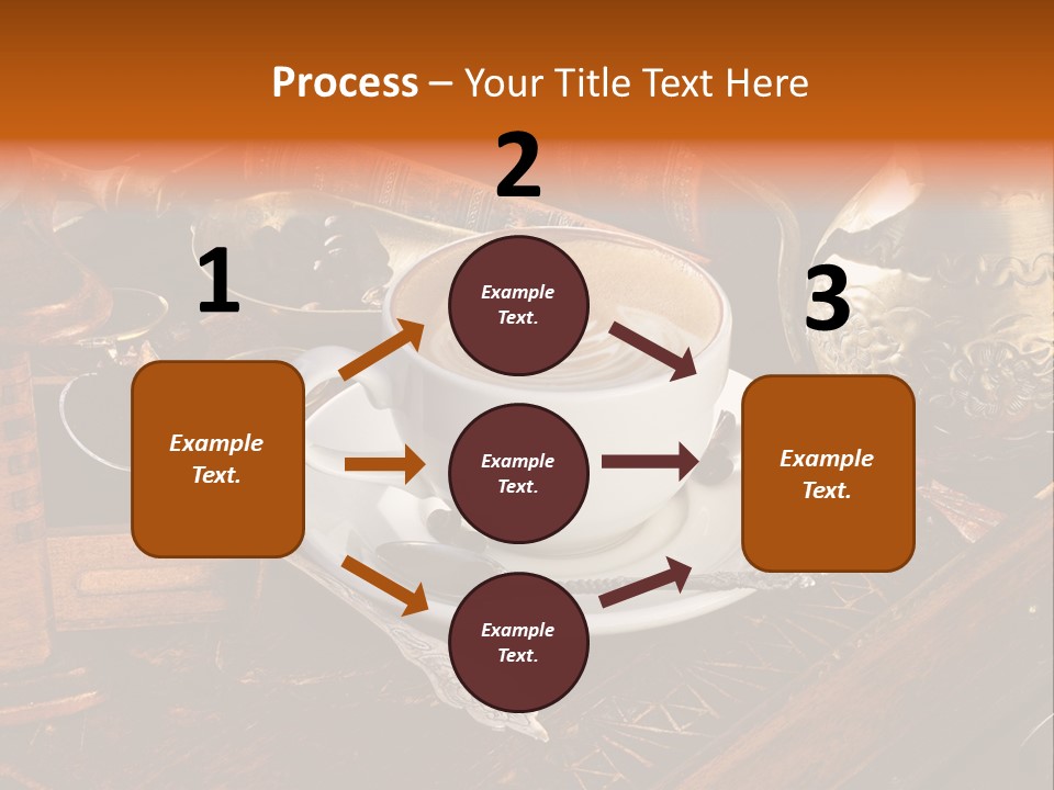 Nahaufnahme Art Barista PowerPoint Template