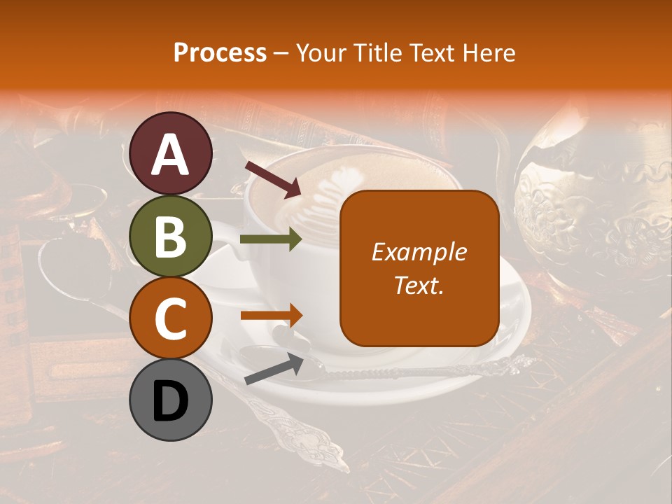 Nahaufnahme Art Barista PowerPoint Template