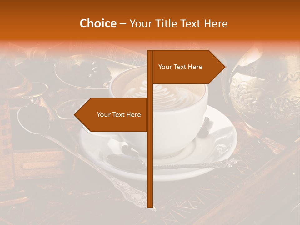 Nahaufnahme Art Barista PowerPoint Template