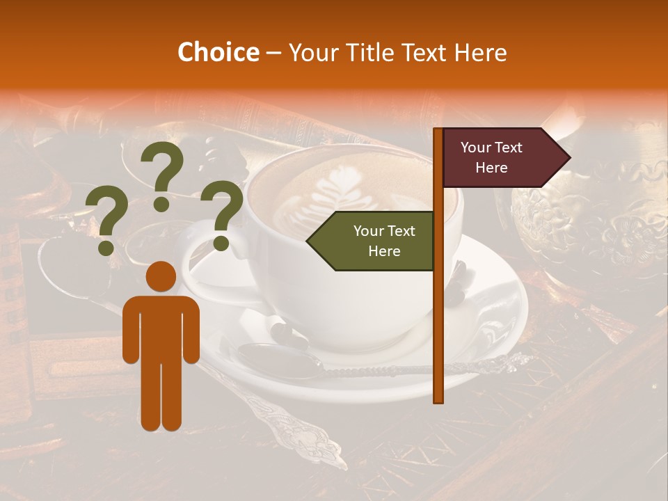 Nahaufnahme Art Barista PowerPoint Template