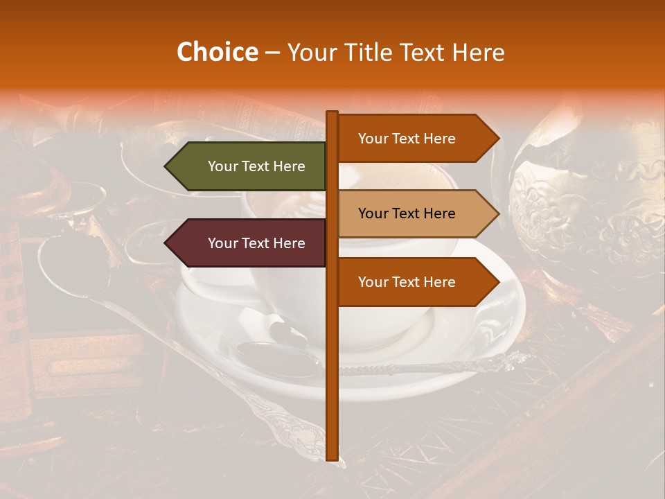 Nahaufnahme Art Barista PowerPoint Template