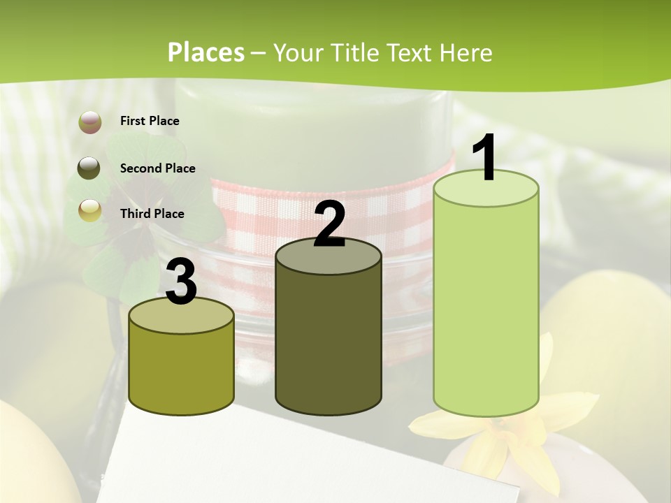 Text Dekoration Osterdeko PowerPoint Template