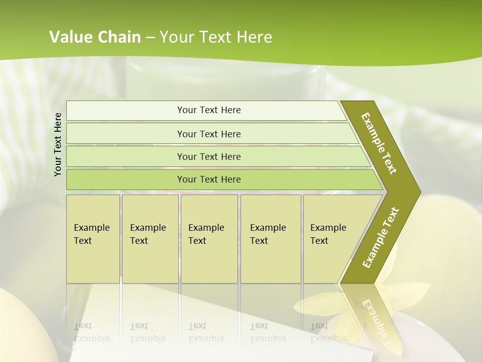 Text Dekoration Osterdeko PowerPoint Template