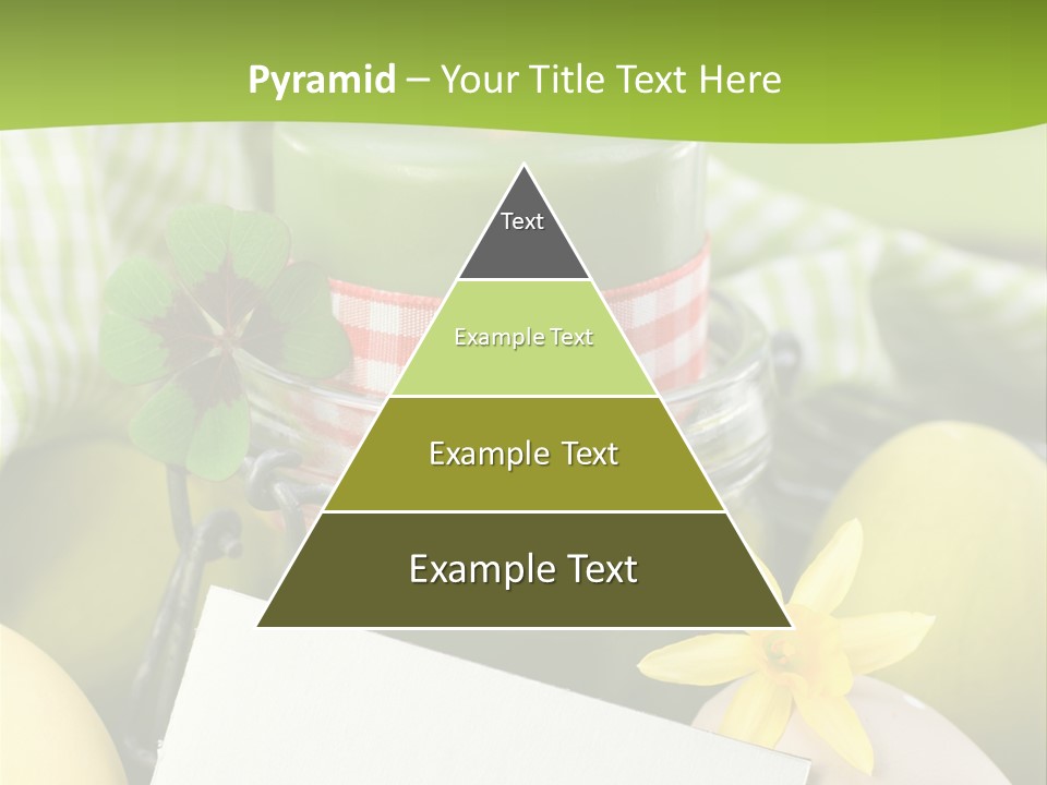 Text Dekoration Osterdeko PowerPoint Template