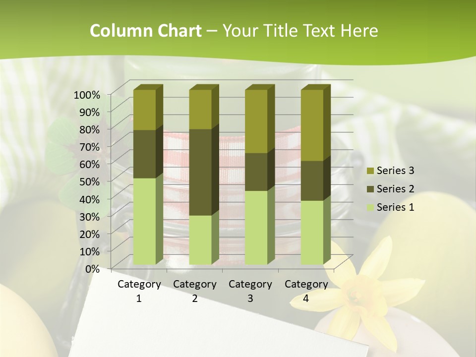 Text Dekoration Osterdeko PowerPoint Template