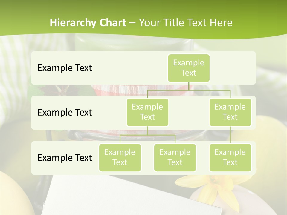 Text Dekoration Osterdeko PowerPoint Template
