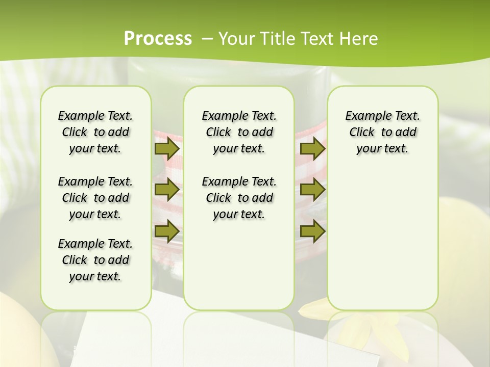 Text Dekoration Osterdeko PowerPoint Template