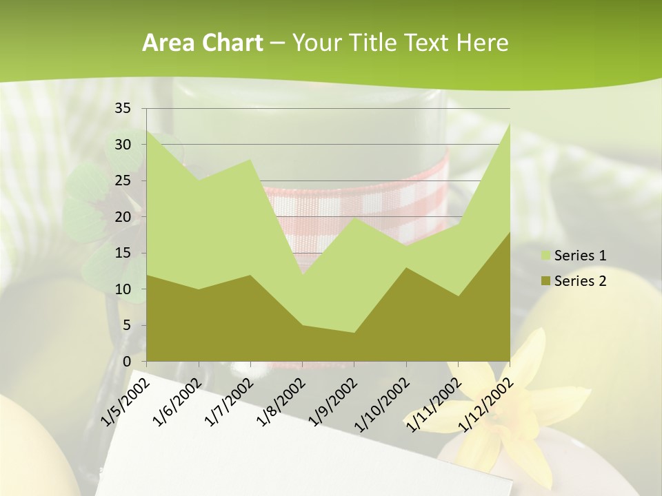 Text Dekoration Osterdeko PowerPoint Template