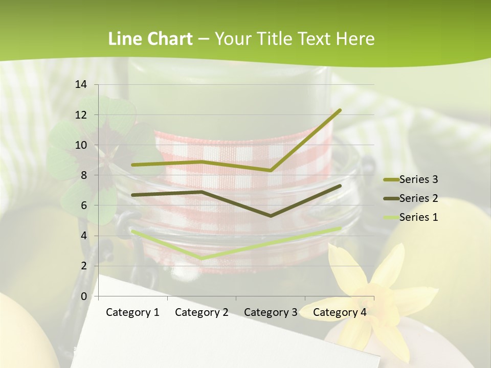 Text Dekoration Osterdeko PowerPoint Template