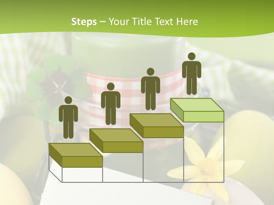 Text Dekoration Osterdeko PowerPoint Template