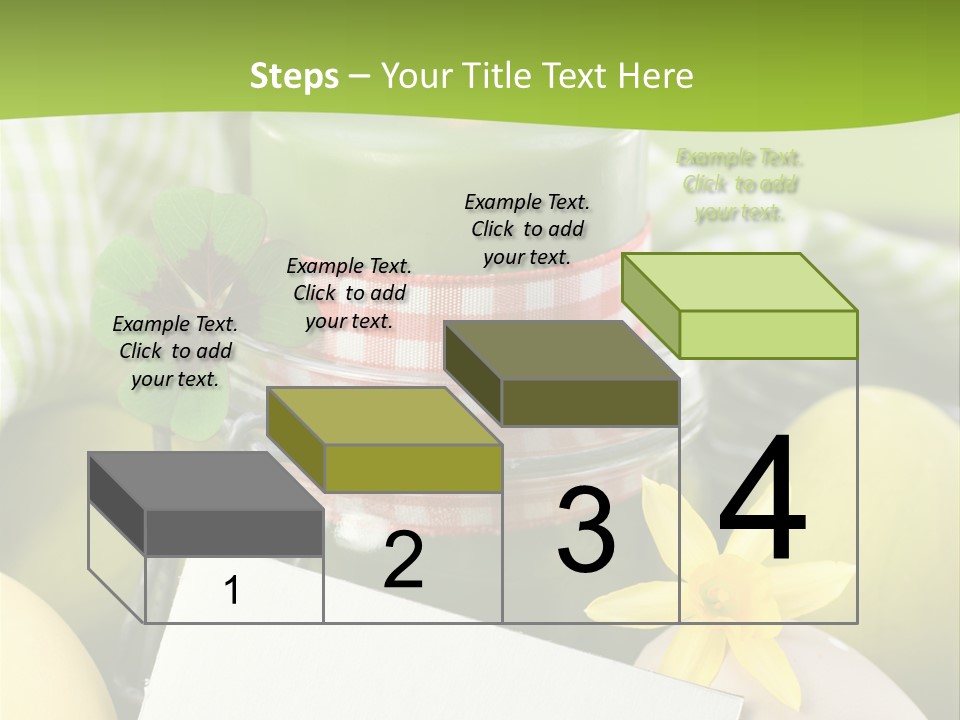 Text Dekoration Osterdeko PowerPoint Template