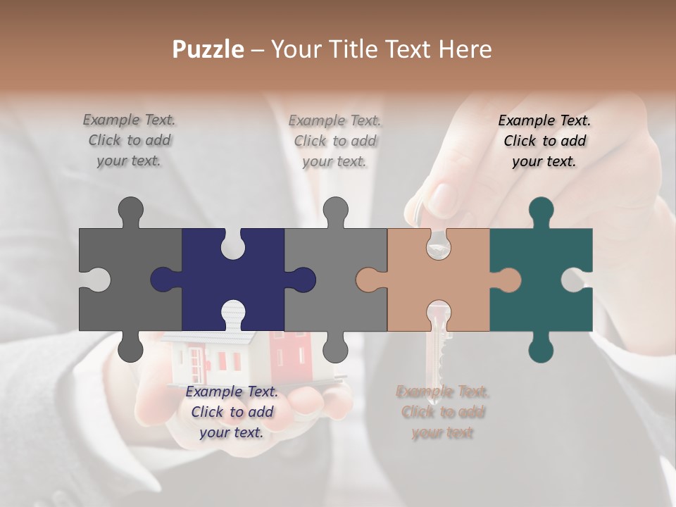 Anbieten Wohngeb Einzug PowerPoint Template