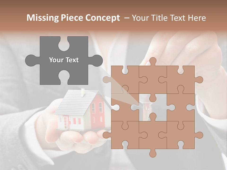 Anbieten Wohngeb Einzug PowerPoint Template