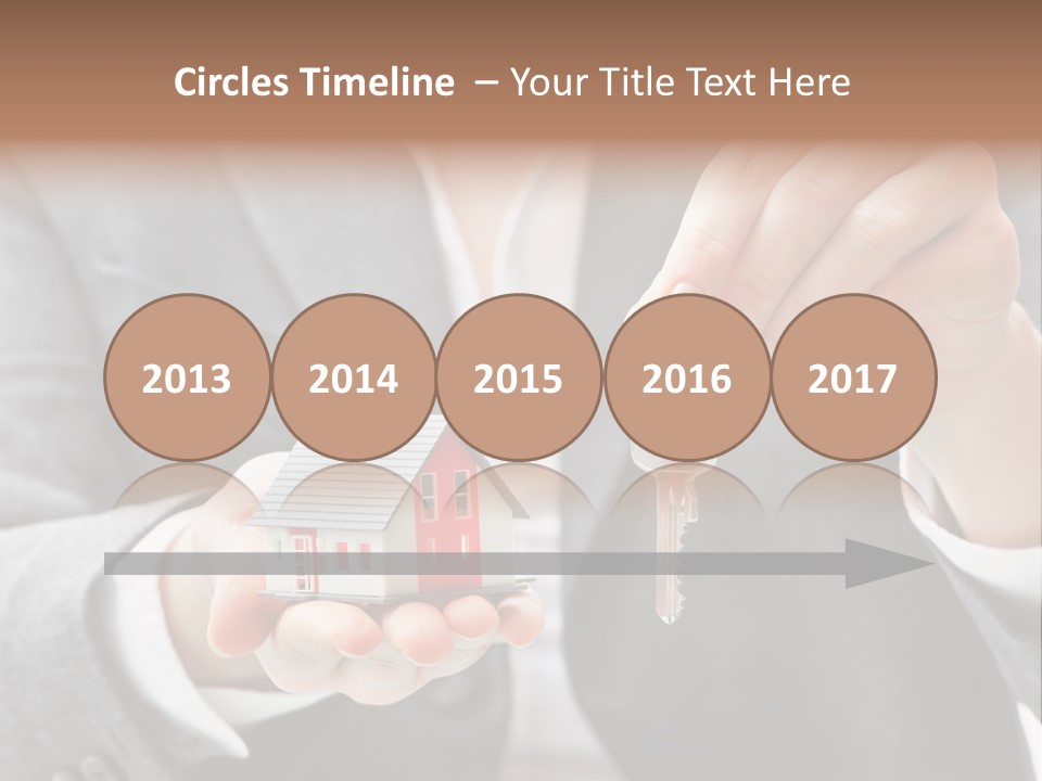 Anbieten Wohngeb Einzug PowerPoint Template