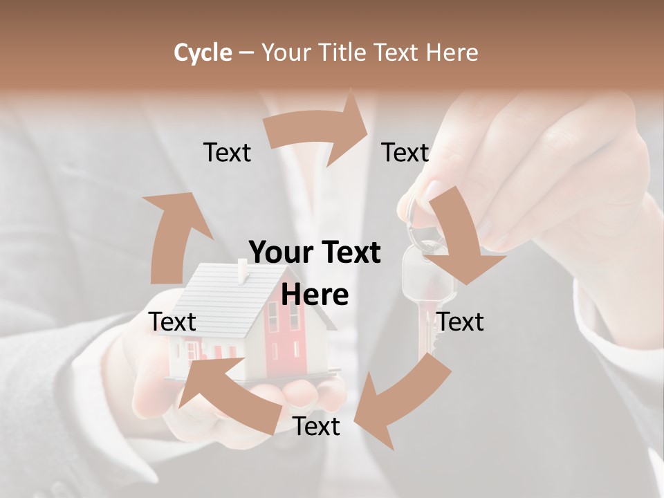 Anbieten Wohngeb Einzug PowerPoint Template