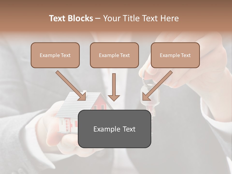 Anbieten Wohngeb Einzug PowerPoint Template