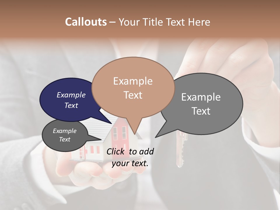 Anbieten Wohngeb Einzug PowerPoint Template
