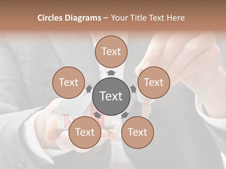 Anbieten Wohngeb Einzug PowerPoint Template