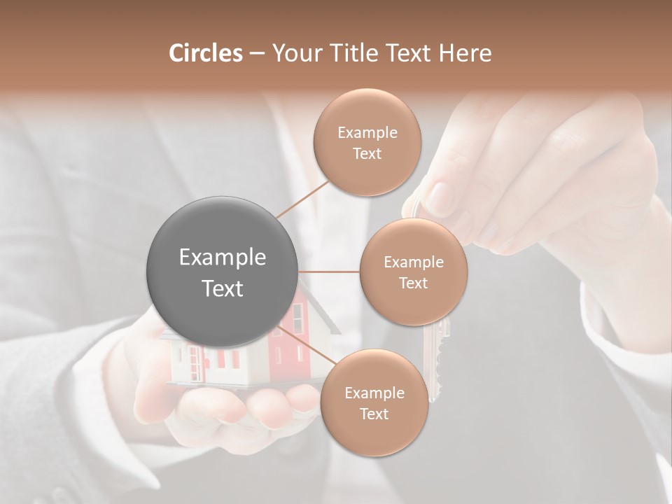 Anbieten Wohngeb Einzug PowerPoint Template