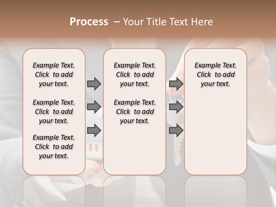 Anbieten Wohngeb Einzug PowerPoint Template