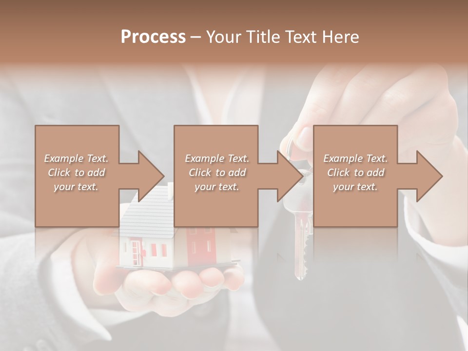 Anbieten Wohngeb Einzug PowerPoint Template