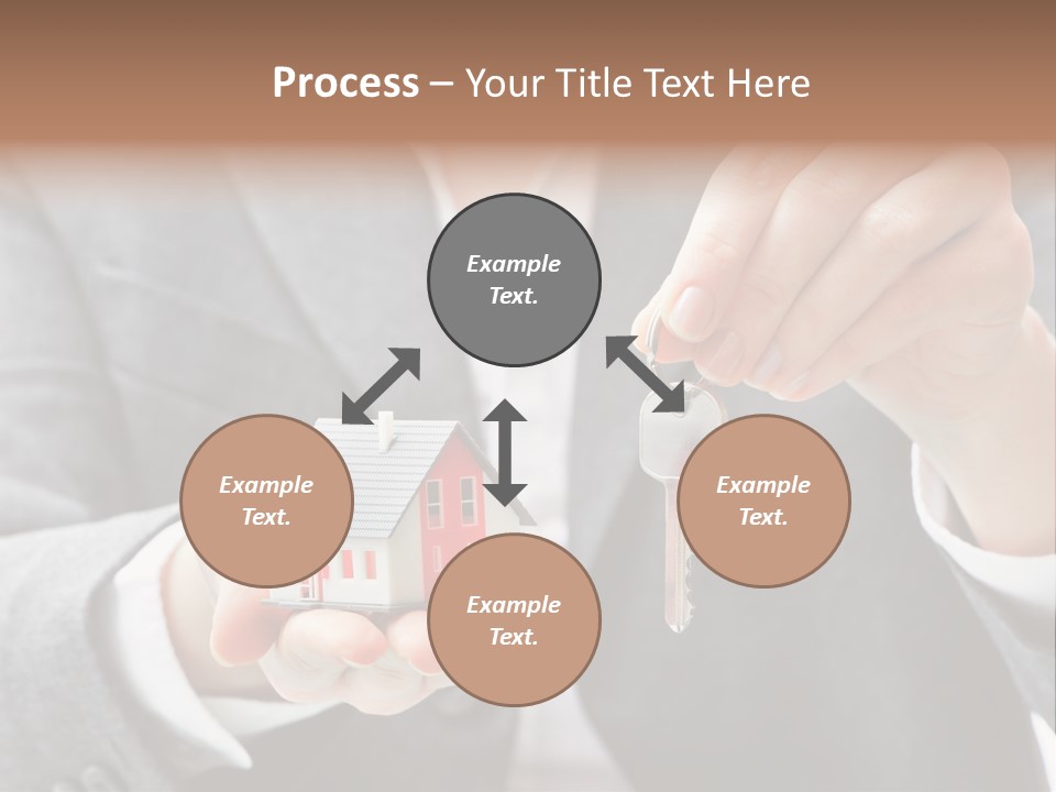 Anbieten Wohngeb Einzug PowerPoint Template