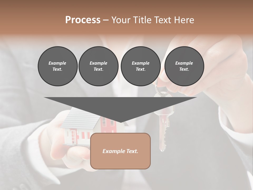 Anbieten Wohngeb Einzug PowerPoint Template