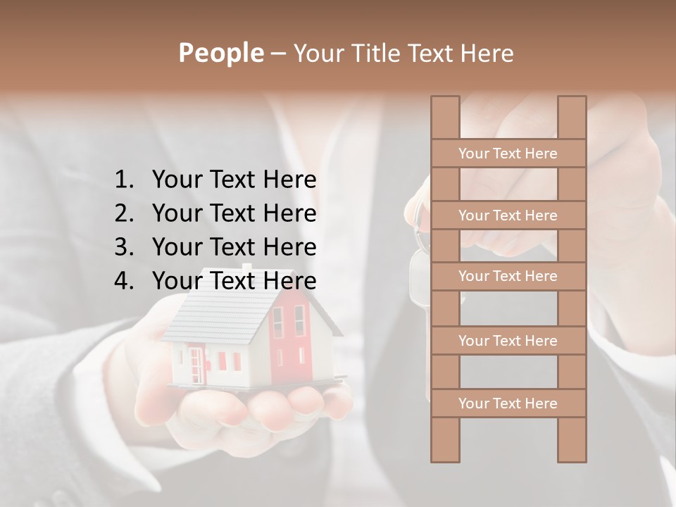 Anbieten Wohngeb Einzug PowerPoint Template