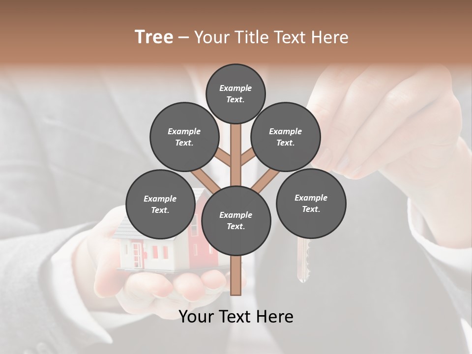 Anbieten Wohngeb Einzug PowerPoint Template