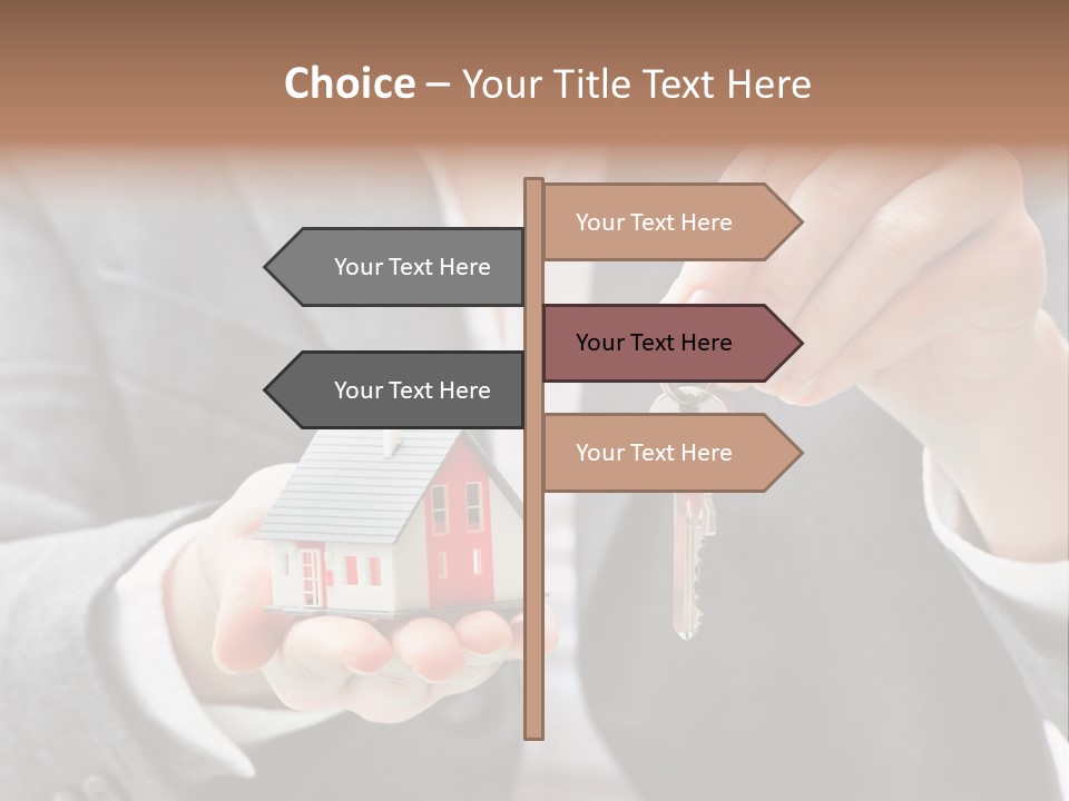 Anbieten Wohngeb Einzug PowerPoint Template