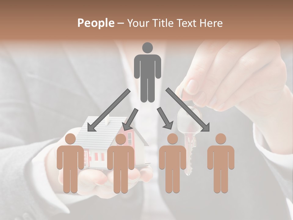 Anbieten Wohngeb Einzug PowerPoint Template