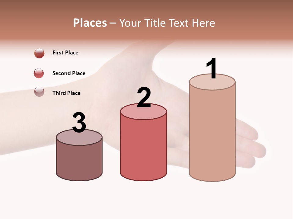 Gesture Greeting Business Sing PowerPoint Template