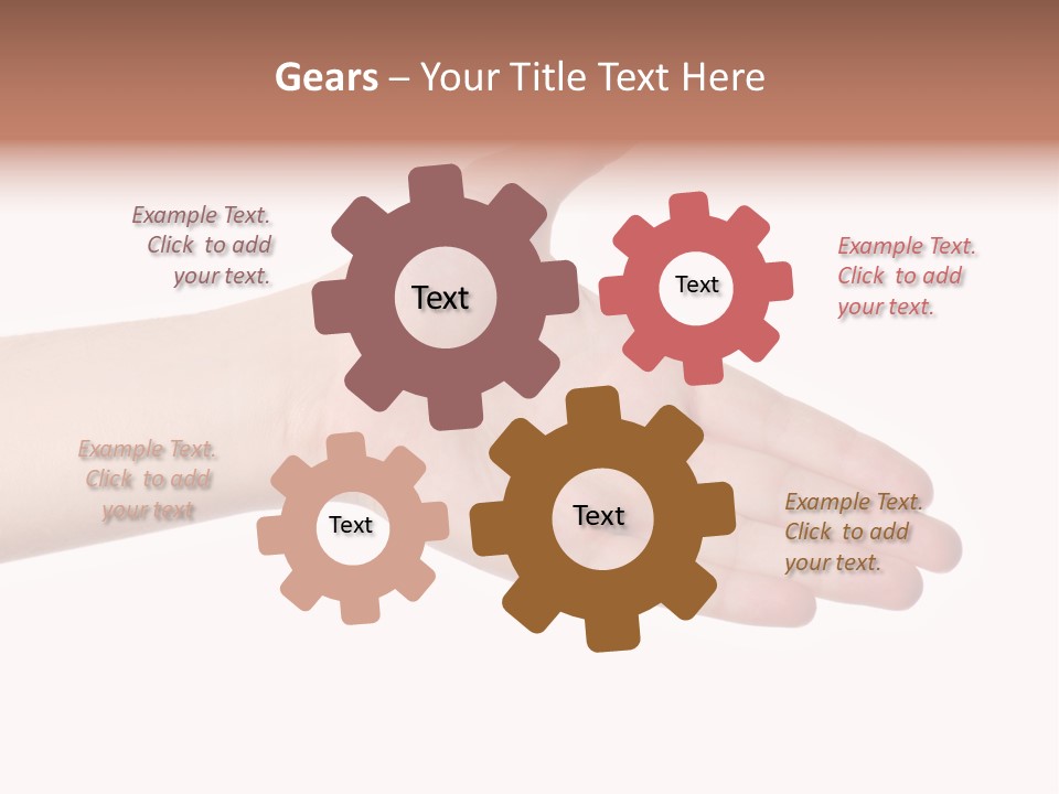 Gesture Greeting Business Sing PowerPoint Template