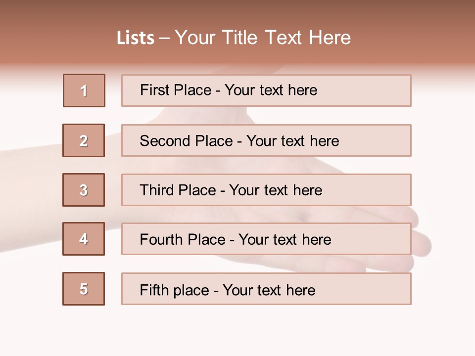Gesture Greeting Business Sing PowerPoint Template