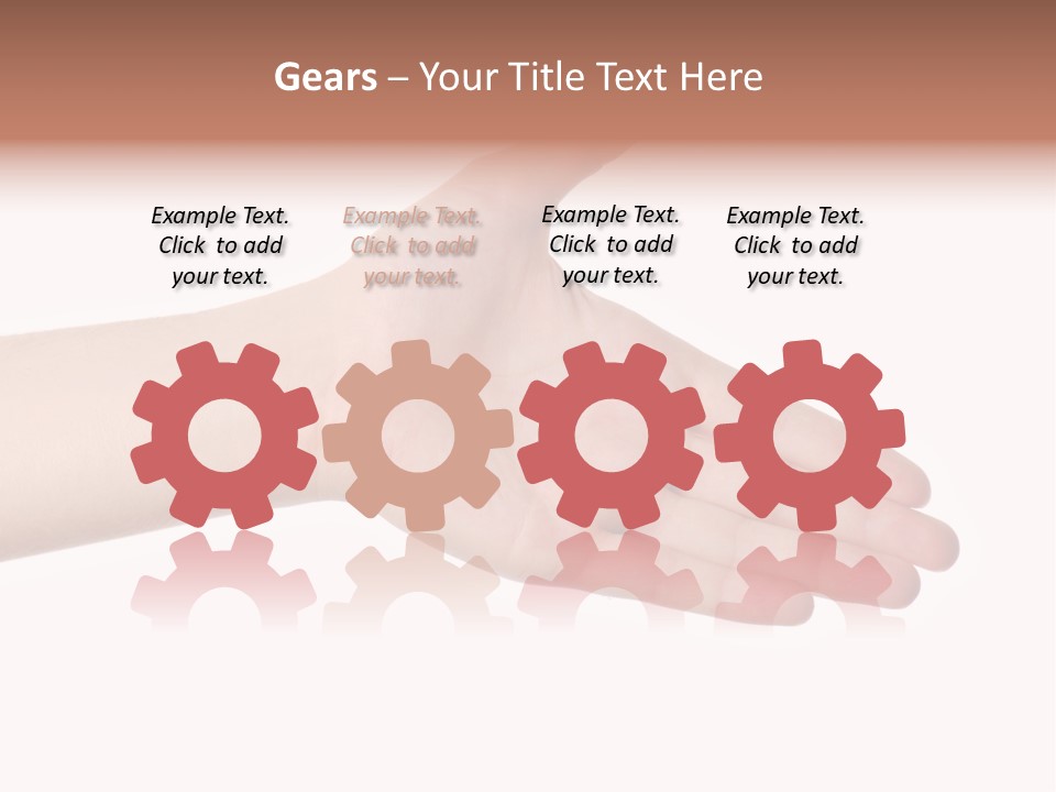 Gesture Greeting Business Sing PowerPoint Template