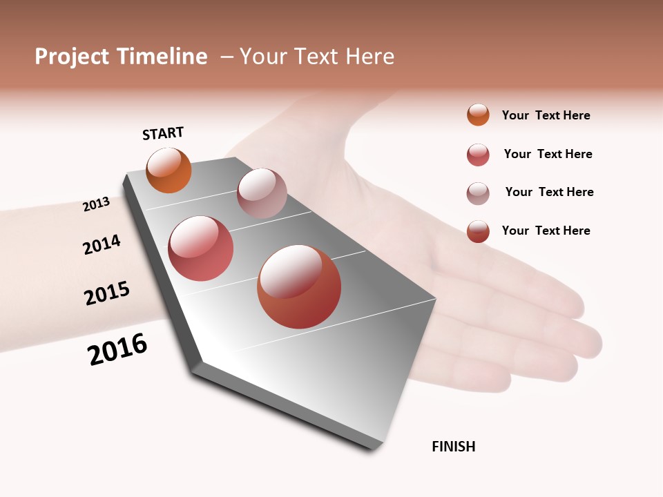Gesture Greeting Business Sing PowerPoint Template
